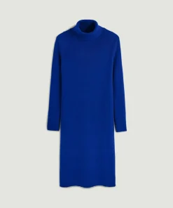 Femme Rodier Robes^Robe Melina moulante boutons bleu outremer