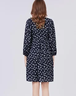 Robe Michelle à fleurs marine-See u Soon Outlet