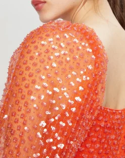 Robe midi Baby Flower coquelicot-Manoush Outlet