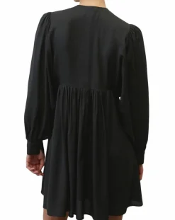 Femme Marc O'Polo Robes^Robe midi col V noir