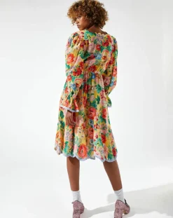 Robe Midi Laura imprimé-Manoush New