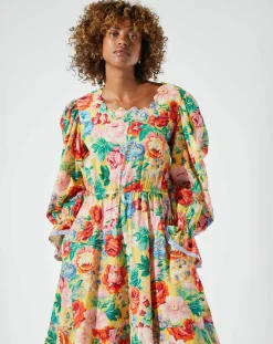 Robe Midi Laura imprimé-Manoush New