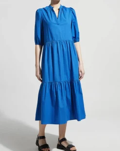 Femme Garance Paris Robes^Robe Nahe bleu vif