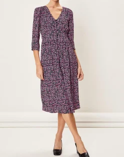 Femme La Petite Etoile Robes^Robe Nasiria imprimée mauve
