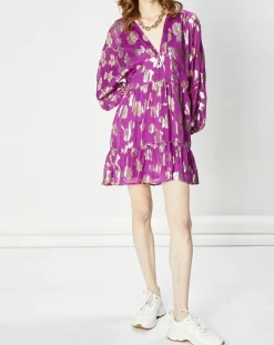 Robe Nida fushia-La Petite Etoile Clearance