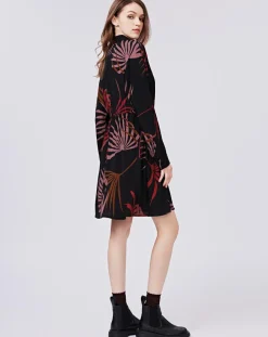 Femme See u Soon Robes^Robe Océane imprimée noir/violet