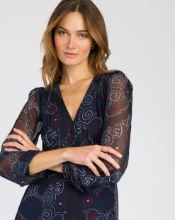 Femme An'ge Robes^Robe Oclande hilda bleu