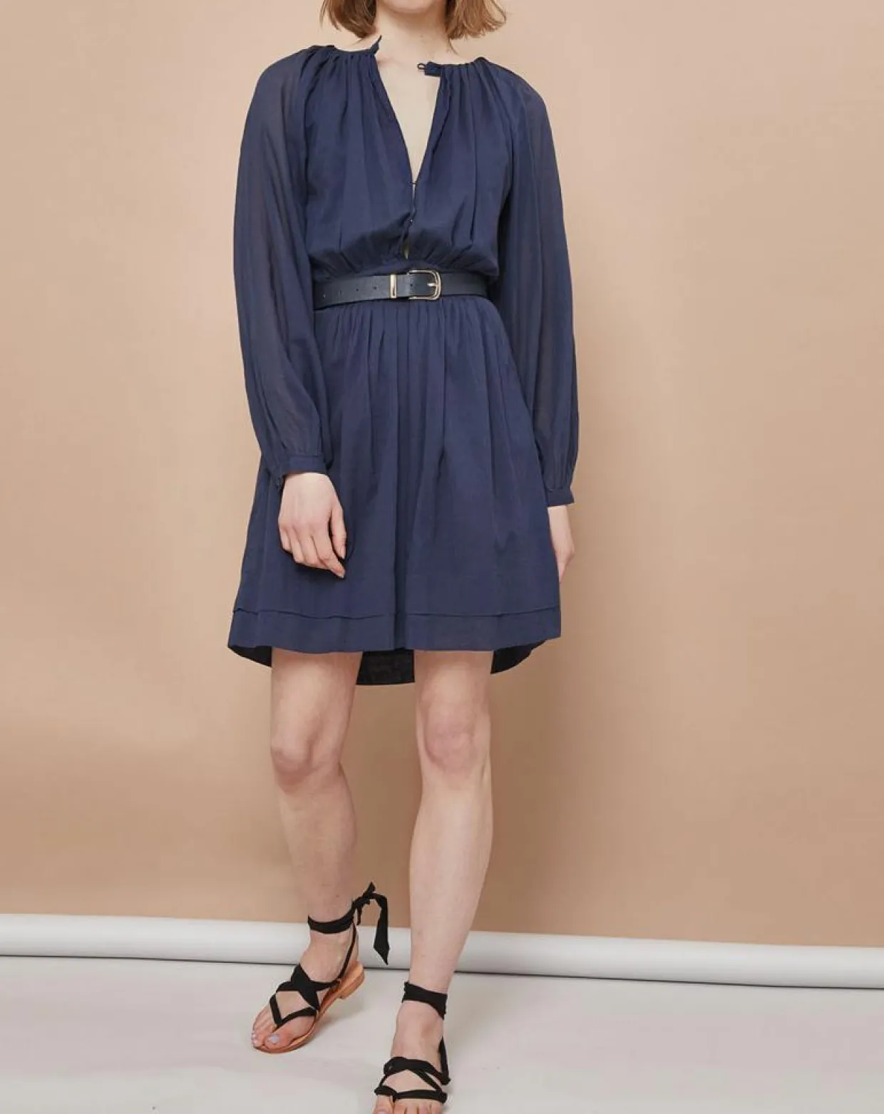 Femme Mare di Latte Robes^Robe Oleria indigo