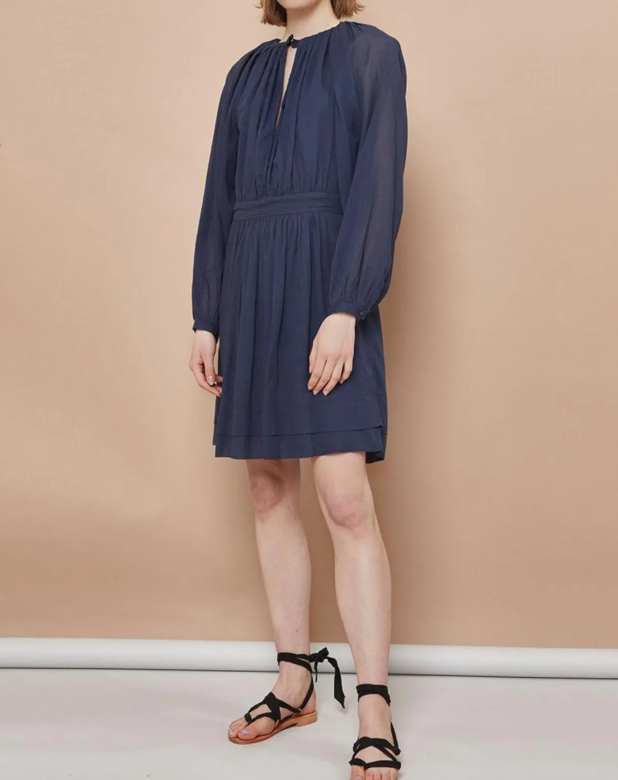 Femme Mare di Latte Robes^Robe Oleria indigo