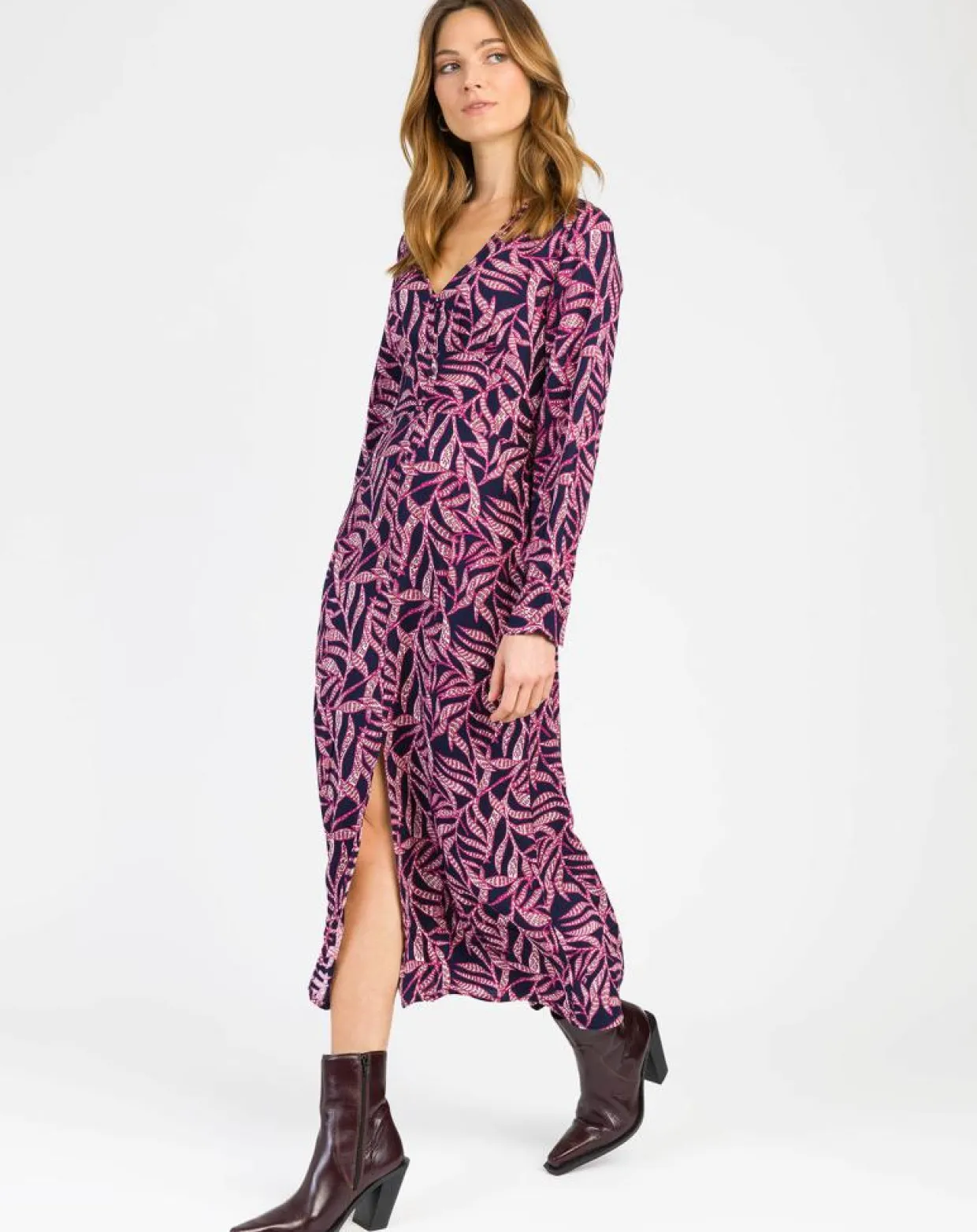 Femme An'ge Robes^Robe Orlanne leslie bleu