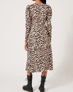 Femme Manoush Robes^Robe Panthère Coeur léopard