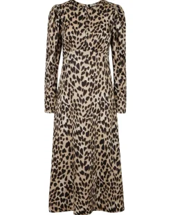 Femme Manoush Robes^Robe Panthère Coeur léopard