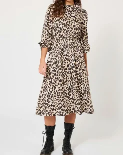 Robe Panthère Coeur léopard-Manoush