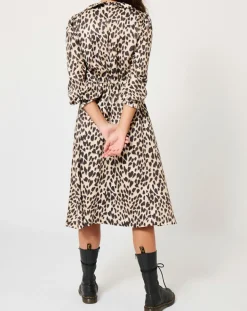 Robe Panthère Coeur léopard-Manoush