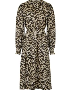 Robe Panthère Coeur léopard-Manoush