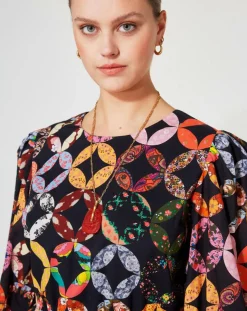 Robe Patchwork 70 noire-Manoush Online