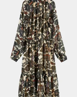 Robe print fleurs maison écru/multicolore-Scotch & Soda New