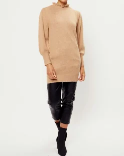 Robe Pull en Angora & Laine mélangés Iris beige-See u Soon Discount