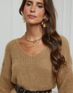 Robe Pull Juliette camel-Alice & Charlotte New