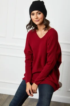 Robe Pull Laurence Rouille-Fleur de cachemire Discount