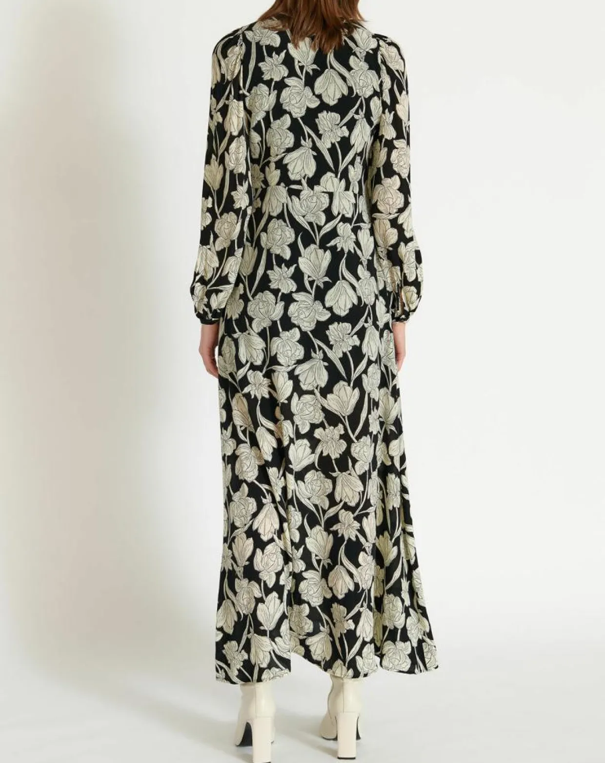 Robe Rabira noire-Zapa
