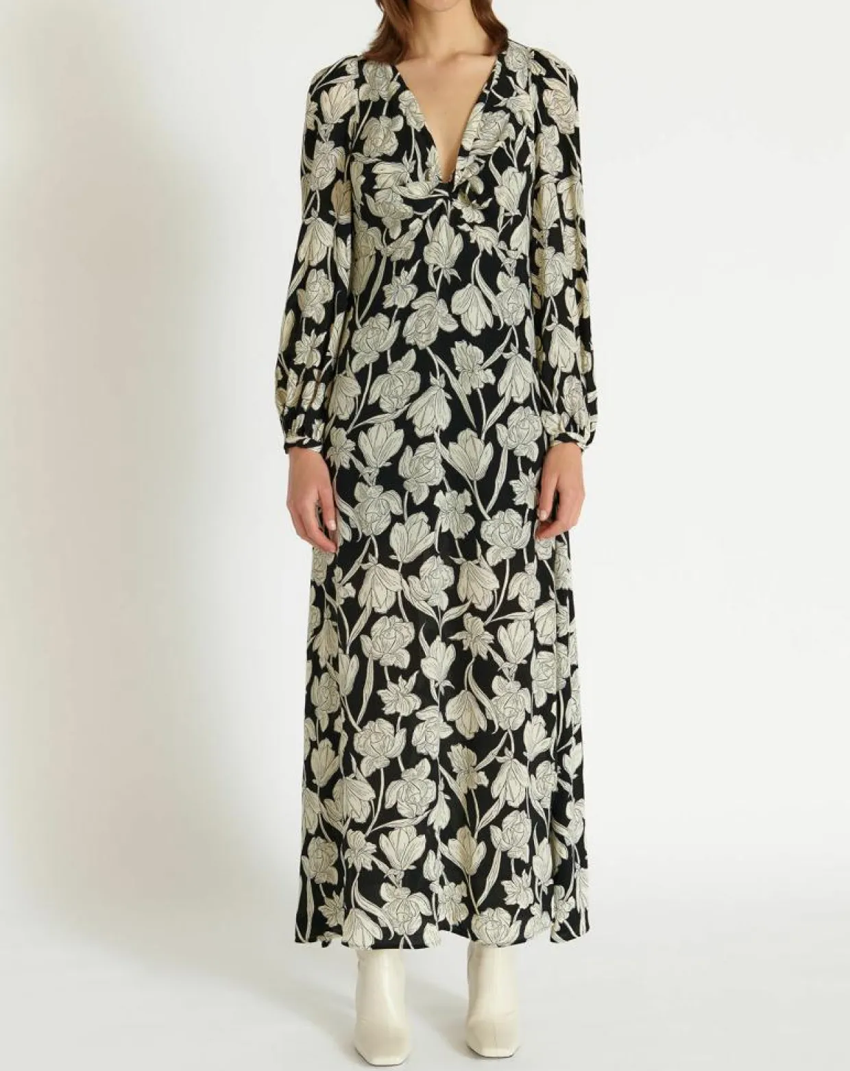 Robe Rabira noire-Zapa