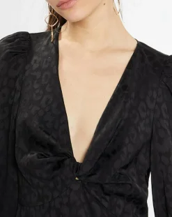 Robe Rabira noire-Zapa Best