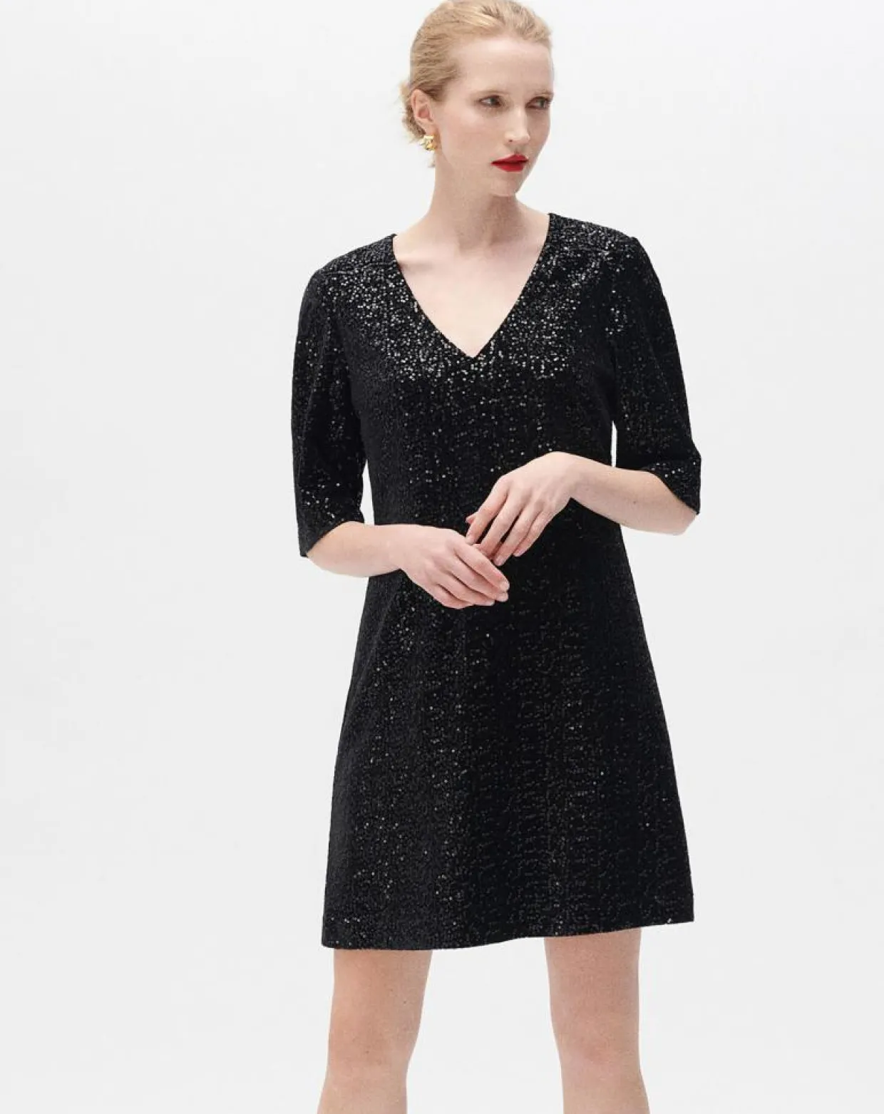 Femme Caroll Robes^Robe Rafaela noire