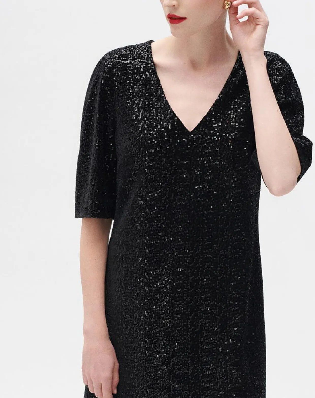 Femme Caroll Robes^Robe Rafaela noire