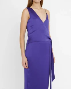 Robe Rahama bleue-Zapa Clearance