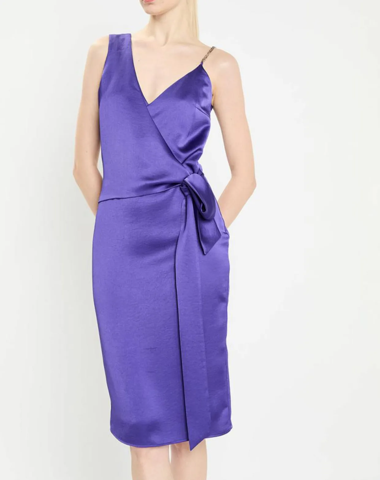 Robe Rahama bleue-Zapa Clearance