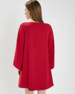 Femme Tara Jarmon Robes^Robe Raonie framboise