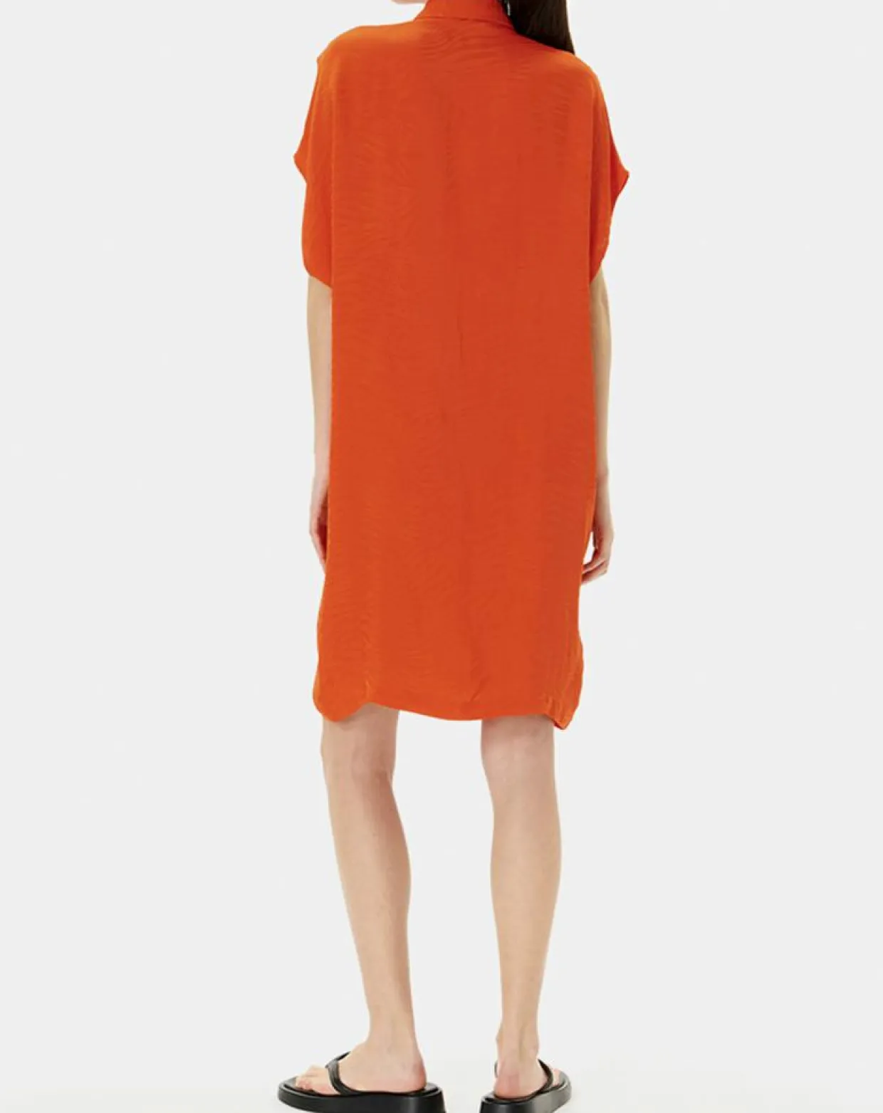 Robe Ratela motifs ton sur ton orange-Zapa Outlet