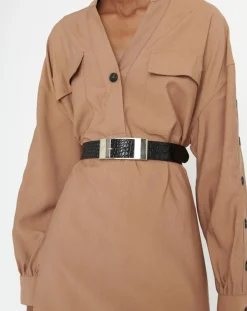 Femme Zapa Robes^Robe Retala havane