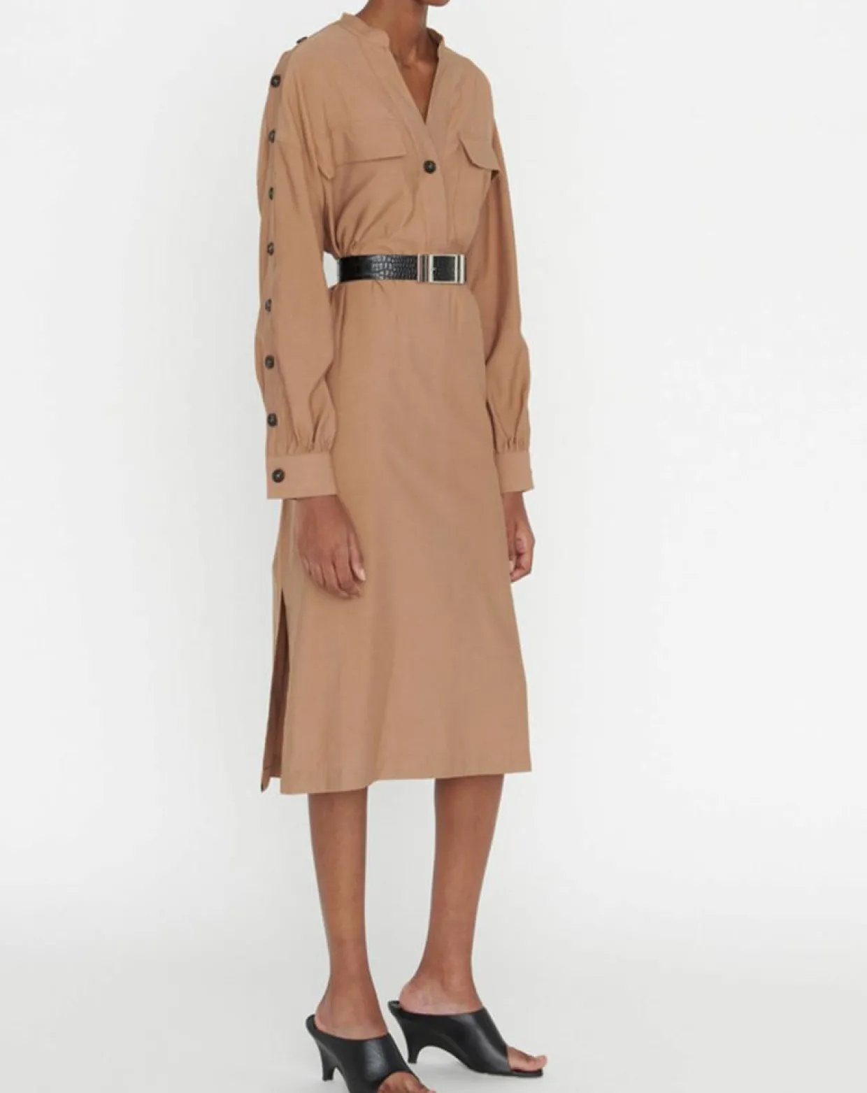 Femme Zapa Robes^Robe Retala havane