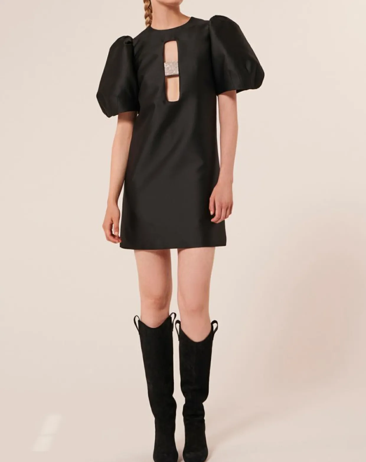 Femme Tara Jarmon Robes^Robe Rettel noire