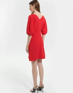 Femme Zapa Robes^Robe Revia rouge