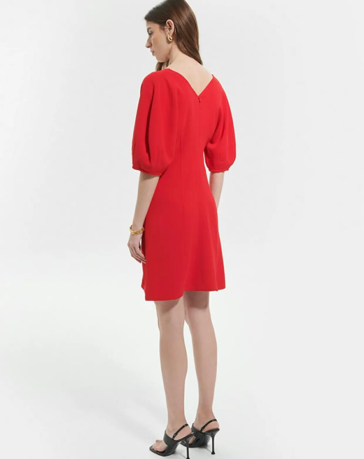 Femme Zapa Robes^Robe Revia rouge