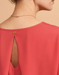 Femme Devernois Robes^Robe Risoula rose fuchsia