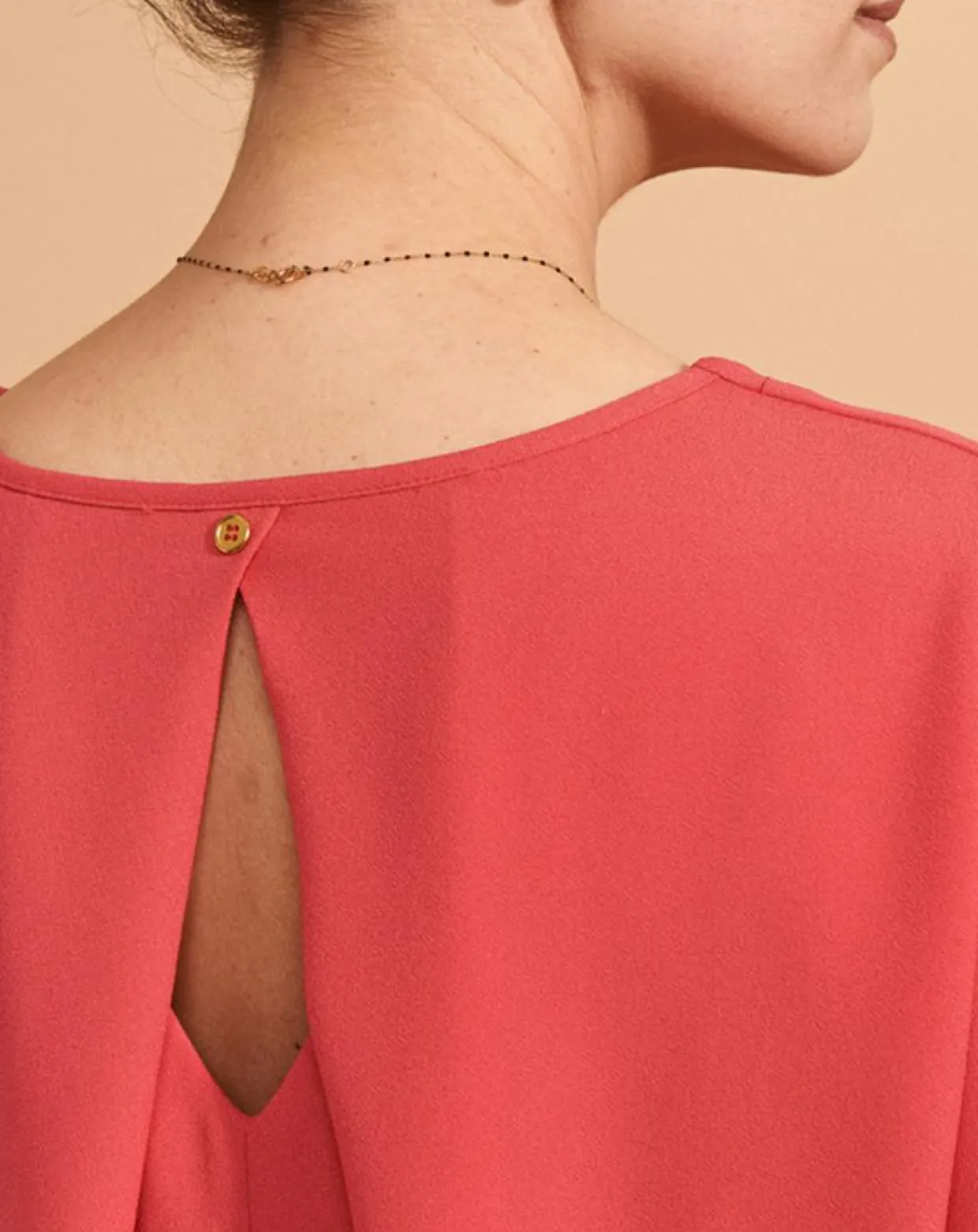 Femme Devernois Robes^Robe Risoula rose fuchsia