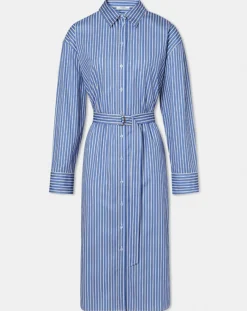 Robe Riverside rayures-Zapa Discount
