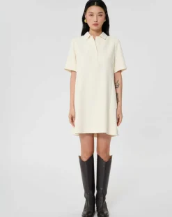 Femme Tara Jarmon Robes^Robe Robby écrue