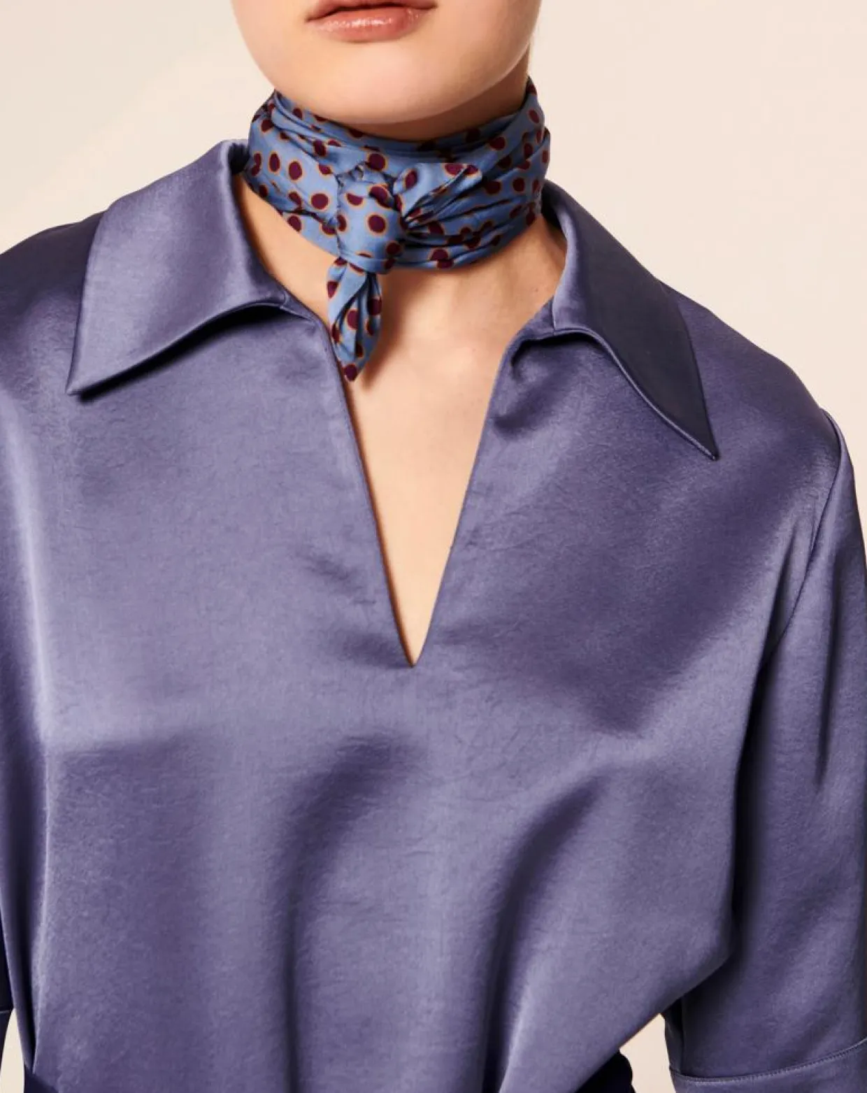 Femme Tara Jarmon Robes^Robe Rocha bleu violet