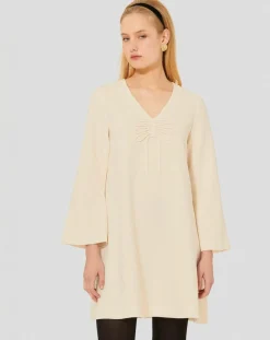 Robe Rolie écrue-Tara Jarmon Sale