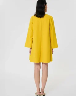 Femme Tara Jarmon Robes^Robe Rolie jaune citron