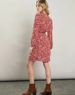 Femme Hartford Robes^Robe Roll rouge brique