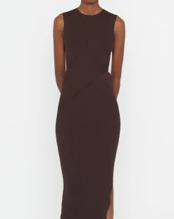 Femme Zapa Robes^Robe Rossana chocolat