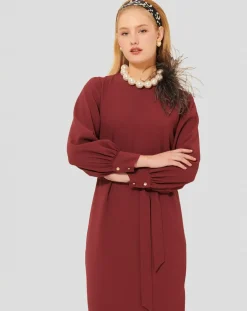 Robe Rossini bordeaux-Tara Jarmon Online