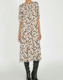 Robe Ruben imprimée multicolore-Zapa Hot