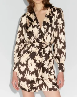 Robe Rufina chocolat-Zapa Online
